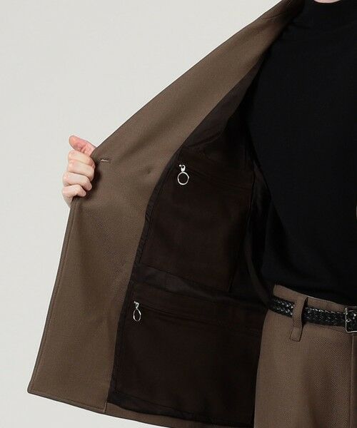 TOMORROWLAND / トゥモローランド テーラードジャケット | ウールギャバジン ダブルブレステッド 4Bジャケット | 詳細6