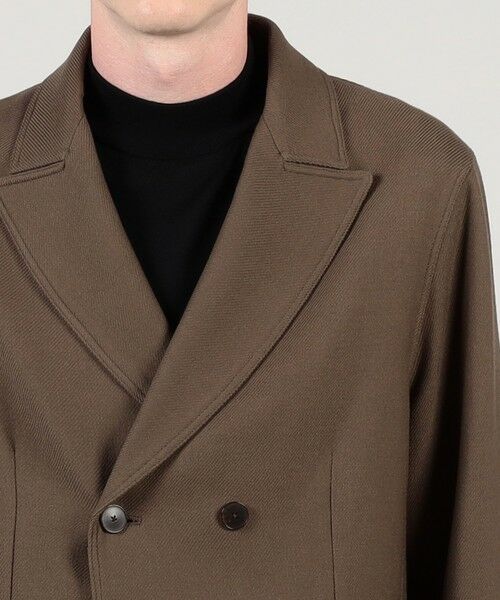 TOMORROWLAND / トゥモローランド テーラードジャケット | ウールギャバジン ダブルブレステッド 4Bジャケット | 詳細8