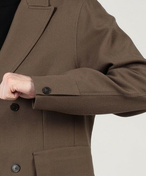 TOMORROWLAND / トゥモローランド テーラードジャケット | ウールギャバジン ダブルブレステッド 4Bジャケット | 詳細9