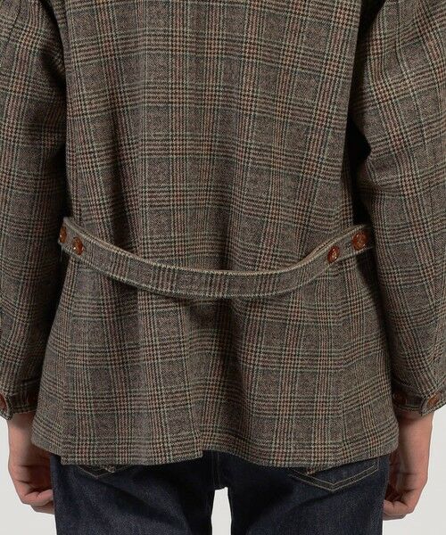 TOMORROWLAND / トゥモローランド ステンカラーコート | ウールナイロンポリウレタン 2WAYストレッチ ハーフコート | 詳細10