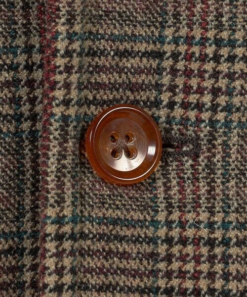 TOMORROWLAND / トゥモローランド ステンカラーコート | ウールナイロンポリウレタン 2WAYストレッチ ハーフコート | 詳細11