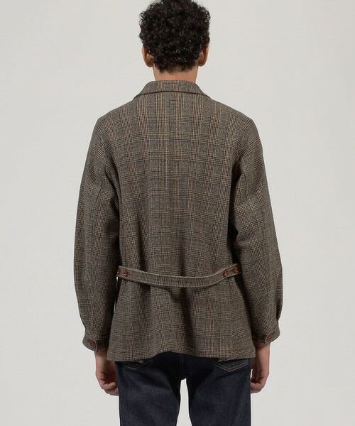 TOMORROWLAND / トゥモローランド ステンカラーコート | ウールナイロンポリウレタン 2WAYストレッチ ハーフコート | 詳細4