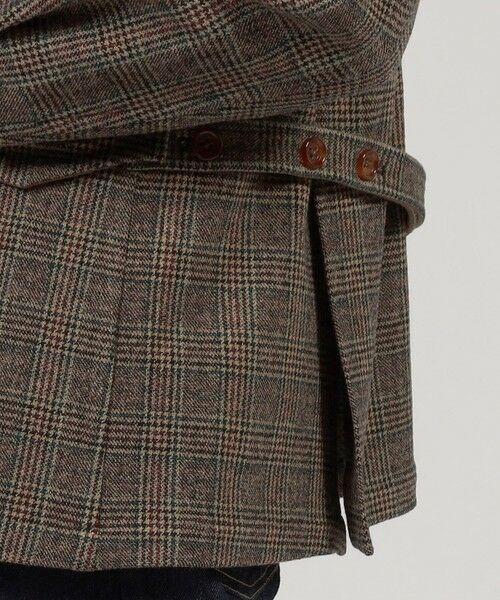 TOMORROWLAND / トゥモローランド ステンカラーコート | ウールナイロンポリウレタン 2WAYストレッチ ハーフコート | 詳細8