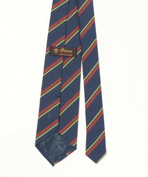 TOMORROWLAND / トゥモローランド ネクタイ | Atkinsons アイリッシュポプリン レジメンタルストライプネクタイ | 詳細2