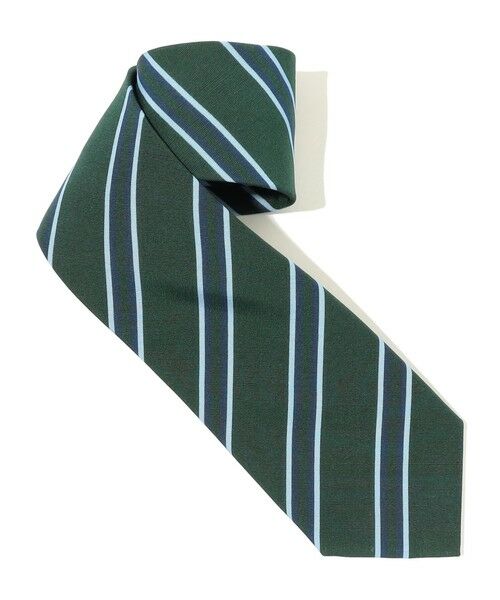 TOMORROWLAND / トゥモローランド ネクタイ | Atkinsons アイリッシュポプリン レジメンタルストライプネクタイ | 詳細1