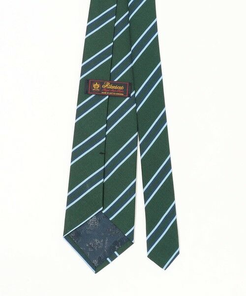 TOMORROWLAND / トゥモローランド ネクタイ | Atkinsons アイリッシュポプリン レジメンタルストライプネクタイ | 詳細2