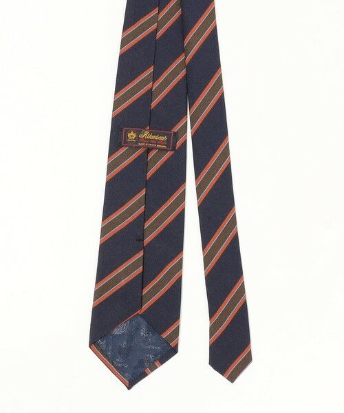 TOMORROWLAND / トゥモローランド ネクタイ | Atkinsons アイリッシュポプリン レジメンタルストライプネクタイ | 詳細2