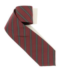 TOMORROWLAND / トゥモローランド ネクタイ | Atkinsons アイリッシュポプリン レジメンタルストライプネクタイ