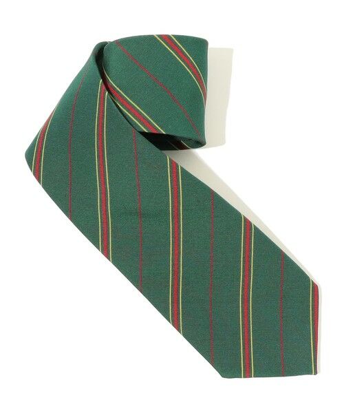 TOMORROWLAND / トゥモローランド ネクタイ | Atkinsons アイリッシュポプリン レジメンタルストライプネクタイ | 詳細1