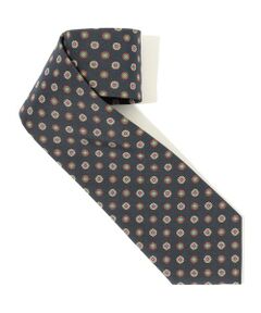 TOMORROWLAND / トゥモローランド ネクタイ | Atkinsons アイリッシュポプリン 小紋柄ネクタイ