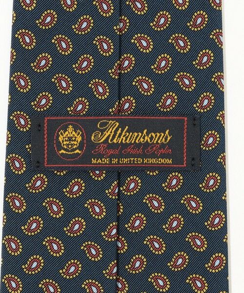 TOMORROWLAND / トゥモローランド ネクタイ | Atkinsons アイリッシュポプリン ペイズリー柄ネクタイ | 詳細3