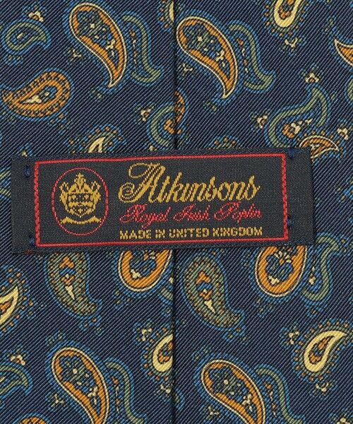 TOMORROWLAND / トゥモローランド ネクタイ | Atkinsons アイリッシュポプリン ペイズリー柄ネクタイ | 詳細3