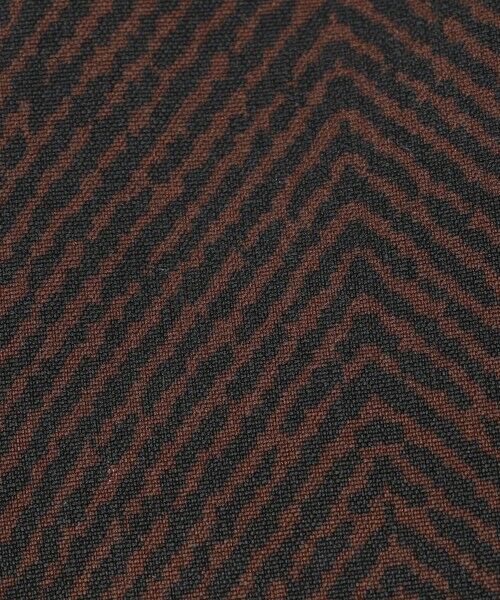 TOMORROWLAND / トゥモローランド ネクタイ | Bleck シルクプリント ヘリンボーン柄ネクタイ | 詳細4