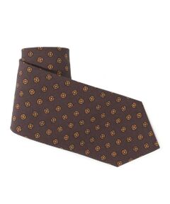 TOMORROWLAND / トゥモローランド ネクタイ | Bleck シルクプリント 小紋柄ネクタイ