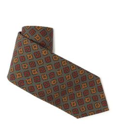 TOMORROWLAND / トゥモローランド ネクタイ | Bleck シルクプリント 小紋柄ネクタイ