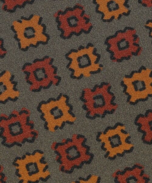 TOMORROWLAND / トゥモローランド ネクタイ | Bleck シルクプリント 小紋柄ネクタイ | 詳細4