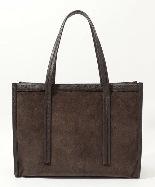 TOMORROWLAND / トゥモローランド トートバッグ | TOMORROWLAND シュリンクレザー×スウェードコンビ トートバッグ | 詳細3