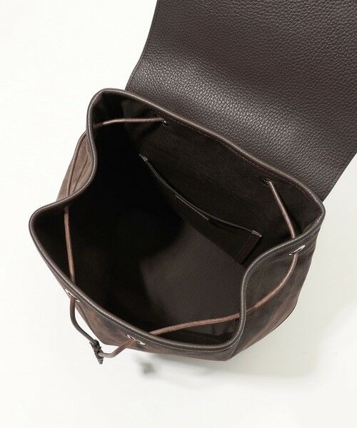 TOMORROWLAND / トゥモローランド リュック・バックパック | TOMORROWLAND シュリンクレザー×スウェードコンビ バックパック | 詳細10