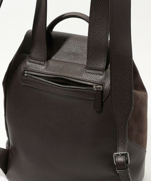 TOMORROWLAND / トゥモローランド リュック・バックパック | TOMORROWLAND シュリンクレザー×スウェードコンビ バックパック | 詳細6