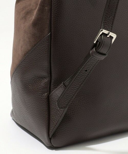 TOMORROWLAND / トゥモローランド リュック・バックパック | TOMORROWLAND シュリンクレザー×スウェードコンビ バックパック | 詳細8