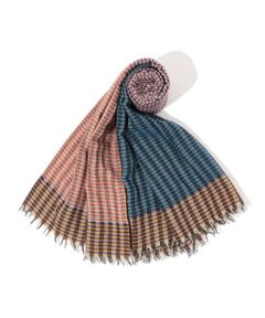 TOMORROWLAND / トゥモローランド マフラー・ショール・スヌード・ストール | EPICE ウール パネルチェックストール