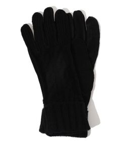 TOMORROWLAND / トゥモローランド 手袋 | MAZZOLENI カシミヤニット×ラムスキンヌバックコンビグローブ