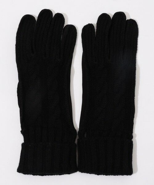 TOMORROWLAND / トゥモローランド 手袋 | MAZZOLENI カシミヤニット×ラムスキンヌバックコンビグローブ | 詳細2