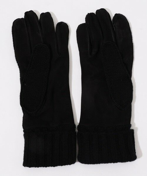TOMORROWLAND / トゥモローランド 手袋 | MAZZOLENI カシミヤニット×ラムスキンヌバックコンビグローブ | 詳細3