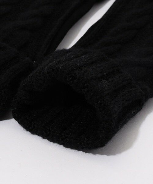 TOMORROWLAND / トゥモローランド 手袋 | MAZZOLENI カシミヤニット×ラムスキンヌバックコンビグローブ | 詳細5