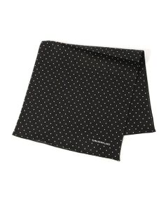 TOMORROWLAND / トゥモローランド ハンカチ | TOMORROWLAND コットンリネン ドットハンカチ