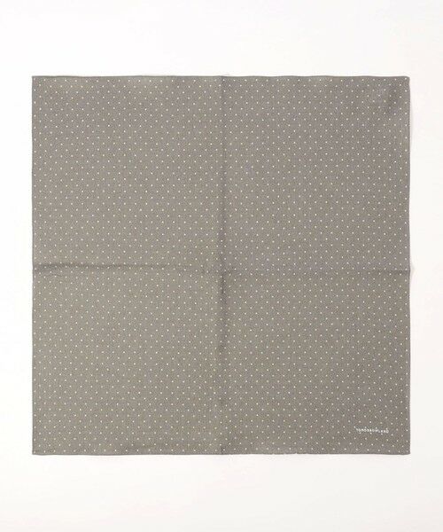 TOMORROWLAND / トゥモローランド ハンカチ | TOMORROWLAND コットンリネン ドットハンカチ | 詳細6
