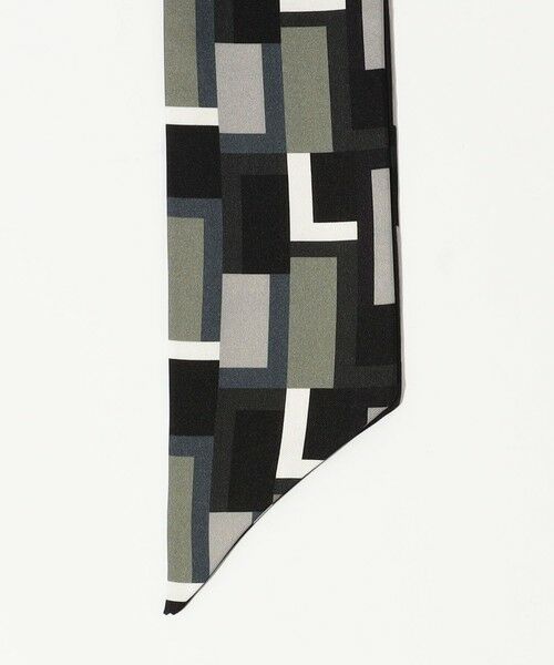 TOMORROWLAND / トゥモローランド バンダナ・スカーフ | TOMORROWLAND ジオメトリック柄 シルクスカーフ | 詳細3