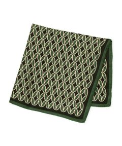 TOMORROWLAND / トゥモローランド バンダナ・スカーフ | TOMORROWLAND ジオメトリック柄 シルクスカーフ