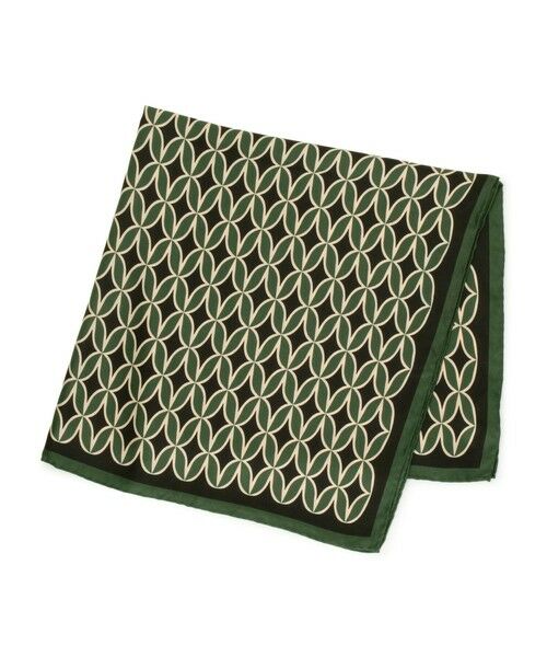 TOMORROWLAND / トゥモローランド バンダナ・スカーフ | TOMORROWLAND ジオメトリック柄 シルクスカーフ | 詳細1