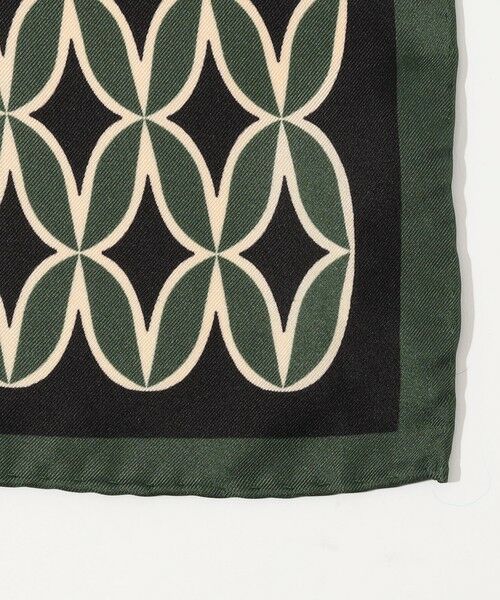 TOMORROWLAND / トゥモローランド バンダナ・スカーフ | TOMORROWLAND ジオメトリック柄 シルクスカーフ | 詳細3