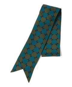 TOMORROWLAND / トゥモローランド バンダナ・スカーフ | TOMORROWLAND ジオメトリック柄 シルクスカーフ