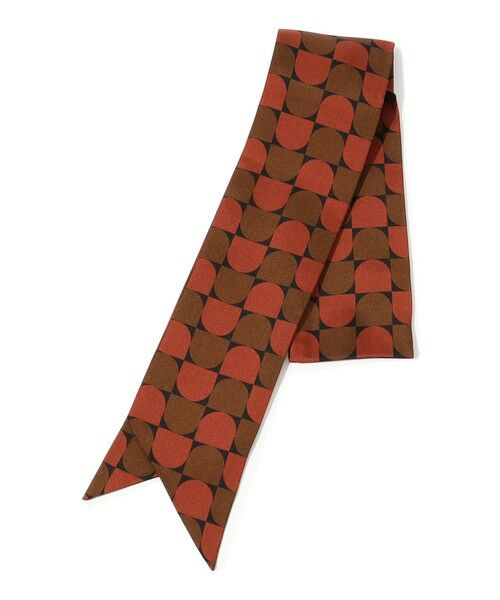 TOMORROWLAND / トゥモローランド バンダナ・スカーフ | TOMORROWLAND ジオメトリック柄 シルクスカーフ | 詳細1