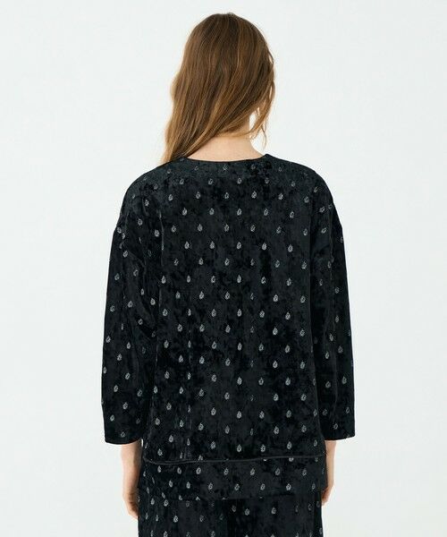TOMORROWLAND / トゥモローランド シャツ・ブラウス（半袖以外） | ベロアエンブロイダリー プルオーバーブラウス | 詳細4