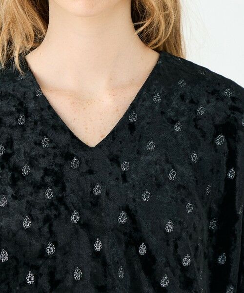 TOMORROWLAND / トゥモローランド シャツ・ブラウス（半袖以外） | ベロアエンブロイダリー プルオーバーブラウス | 詳細5