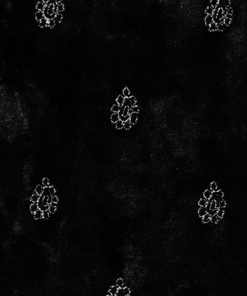 TOMORROWLAND / トゥモローランド その他パンツ | ベロアエンブロイダリー ナローストレートパンツ | 詳細9