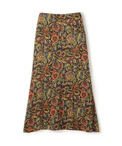 TOMORROWLAND / トゥモローランド ロング・マキシ丈スカート | キュプラレーヨンジャカード ナロースカート