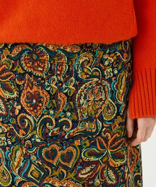 TOMORROWLAND / トゥモローランド ロング・マキシ丈スカート | キュプラレーヨンジャカード ナロースカート | 詳細5