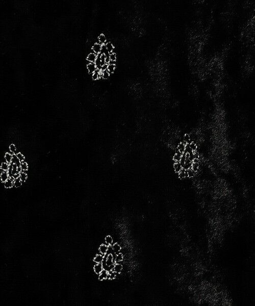 TOMORROWLAND / トゥモローランド ロング・マキシ丈スカート | ベロアエンブロイダリー ナロースカート | 詳細8