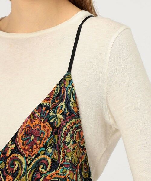 TOMORROWLAND / トゥモローランド ロング・マキシ丈ワンピース | キュプラレーヨンジャカード キャミソールワンピース | 詳細7