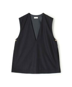 TOMORROWLAND / トゥモローランド ベスト | ウールスムース Vネックベスト