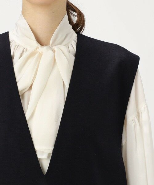 TOMORROWLAND / トゥモローランド ベスト | ウールスムース Vネックベスト | 詳細5