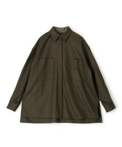 TOMORROWLAND / トゥモローランド シャツ・ブラウス | ウールスムース ビッグシャツ