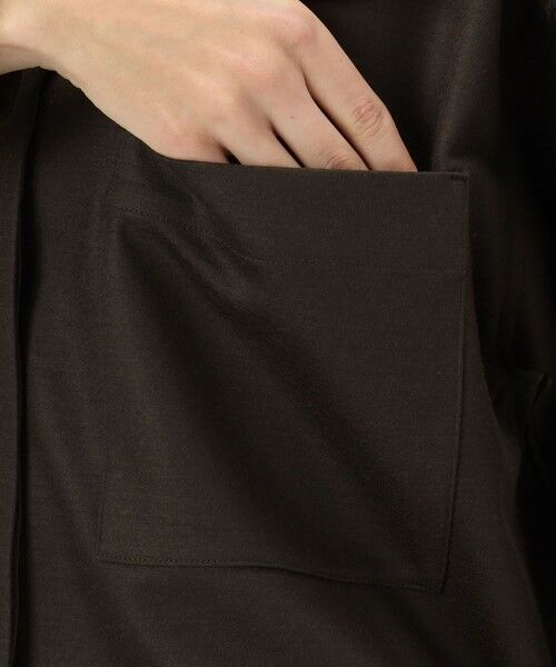 TOMORROWLAND / トゥモローランド シャツ・ブラウス | ウールスムース ビッグシャツ | 詳細7