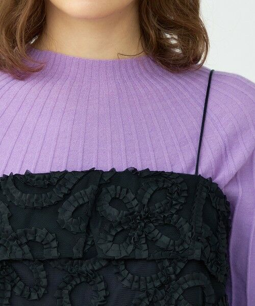 TOMORROWLAND / トゥモローランド その他トップス | ロゼットチュールエンブロイダリー キャミソールブラウス | 詳細5
