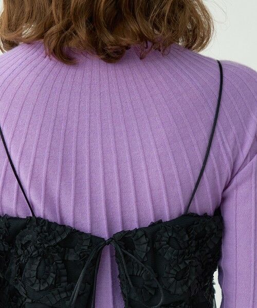 TOMORROWLAND / トゥモローランド その他トップス | ロゼットチュールエンブロイダリー キャミソールブラウス | 詳細6